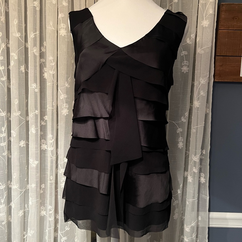 Premise Studio Sateen Black Tank
